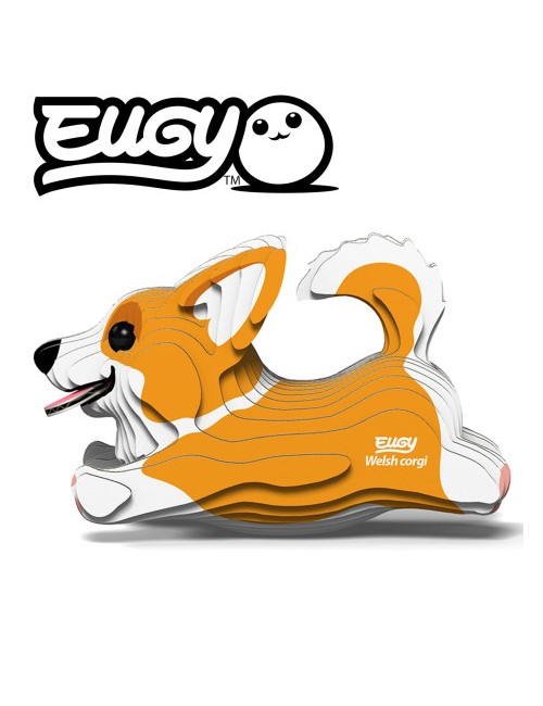 Eko Układanka 3D Eugy Pies