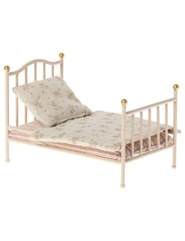 Łóżko dla myszki Maileg Vintage Bed - Rose