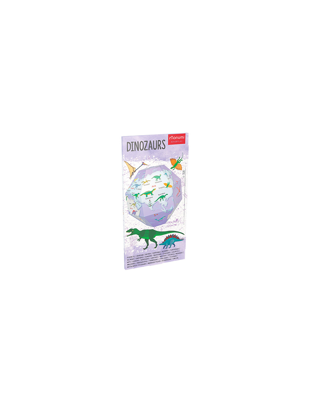 Globus edukacyjny 3D Monumi Dinozaury