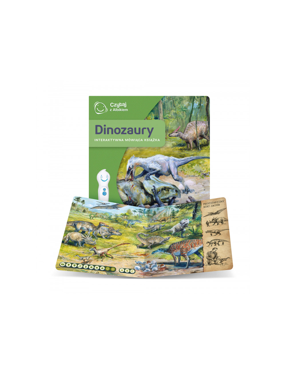Książka Dinozaury 6+ Czytaj z Albikiem
