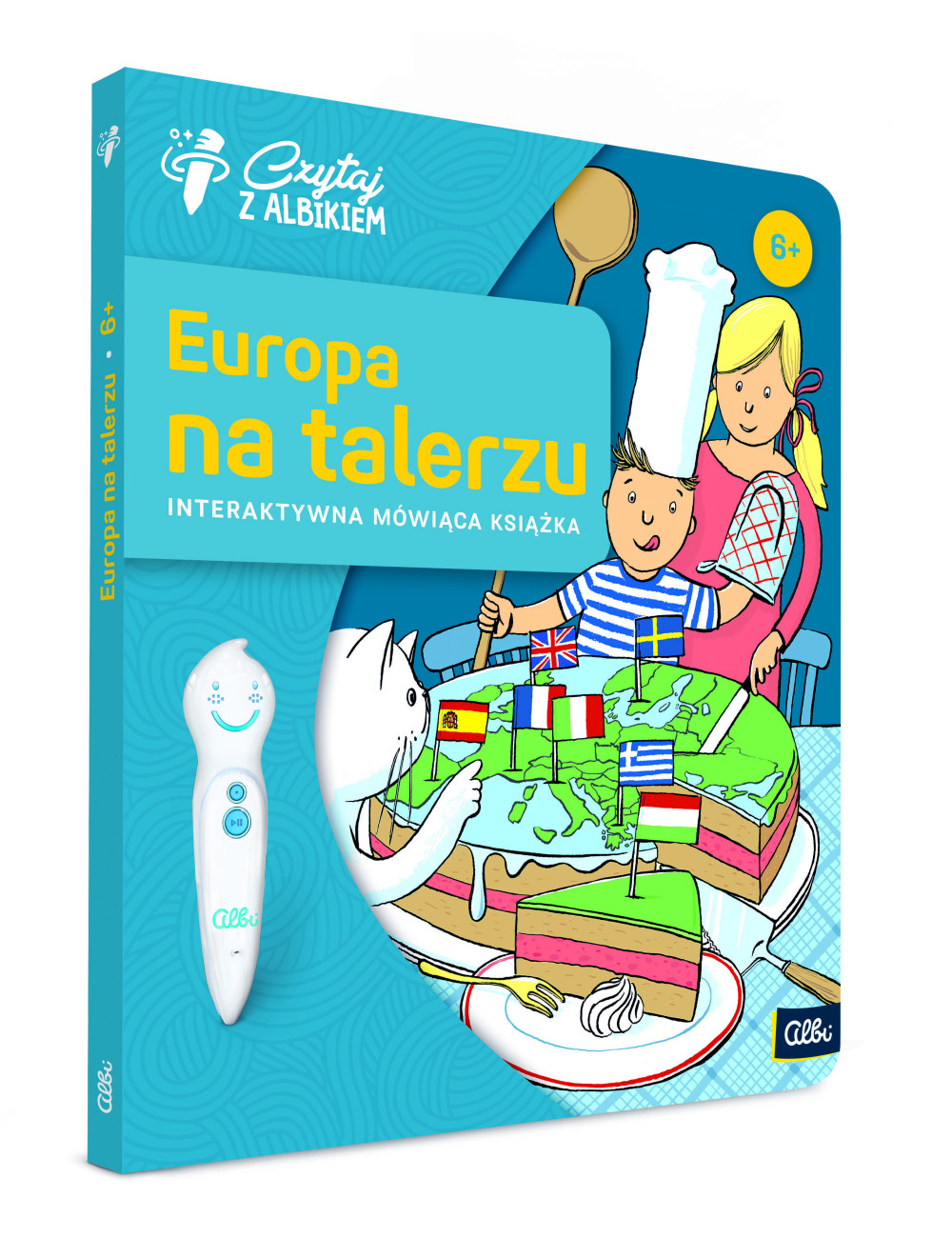 Książka Europa na talerzu 6+ Czytaj z Albikiem