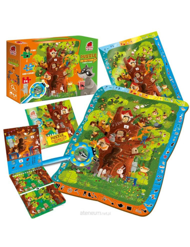 Puzzle Edukacyjne Detective Roter Kafer Forest Story
