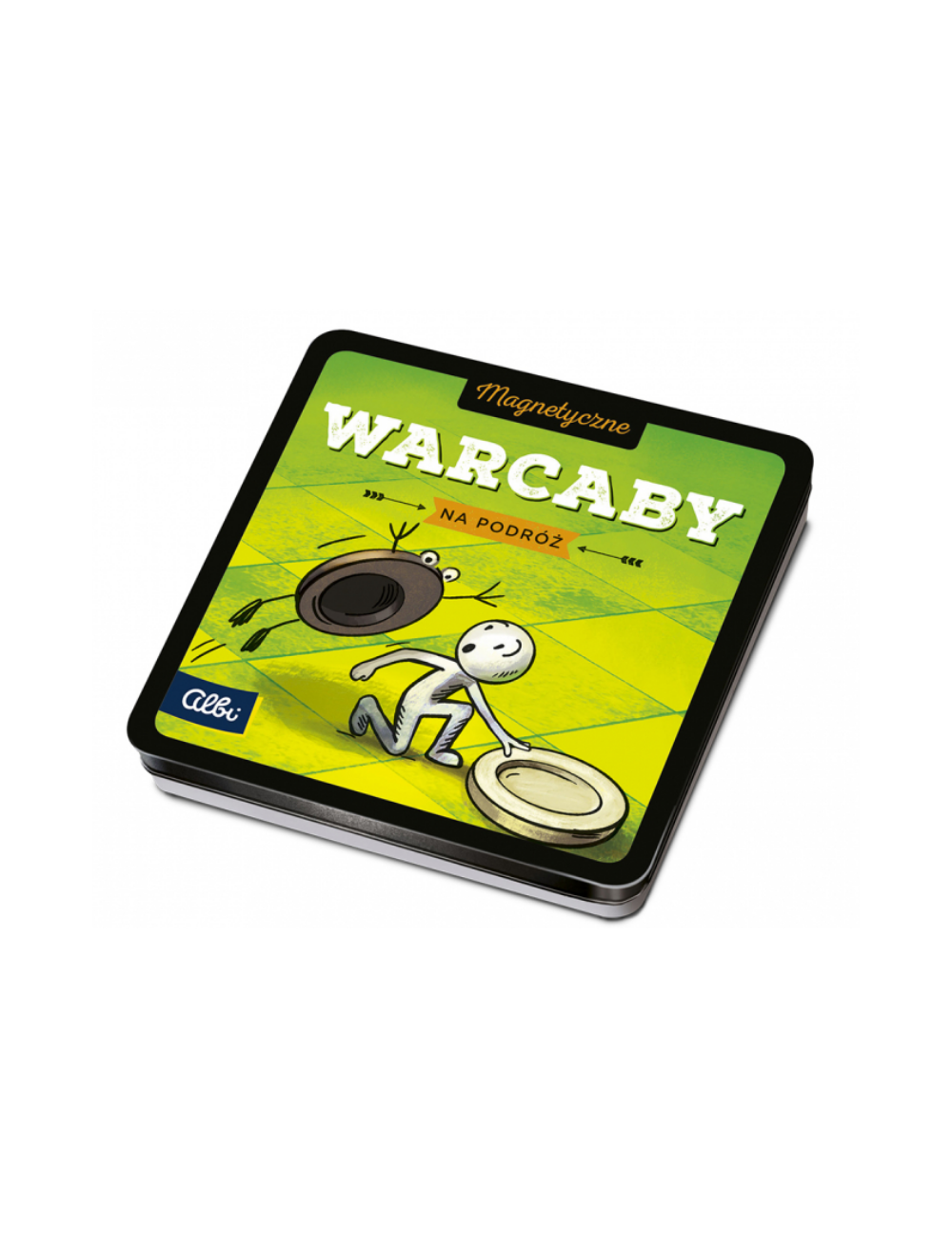 Podróżna gra magnetyczna Albi Warcaby