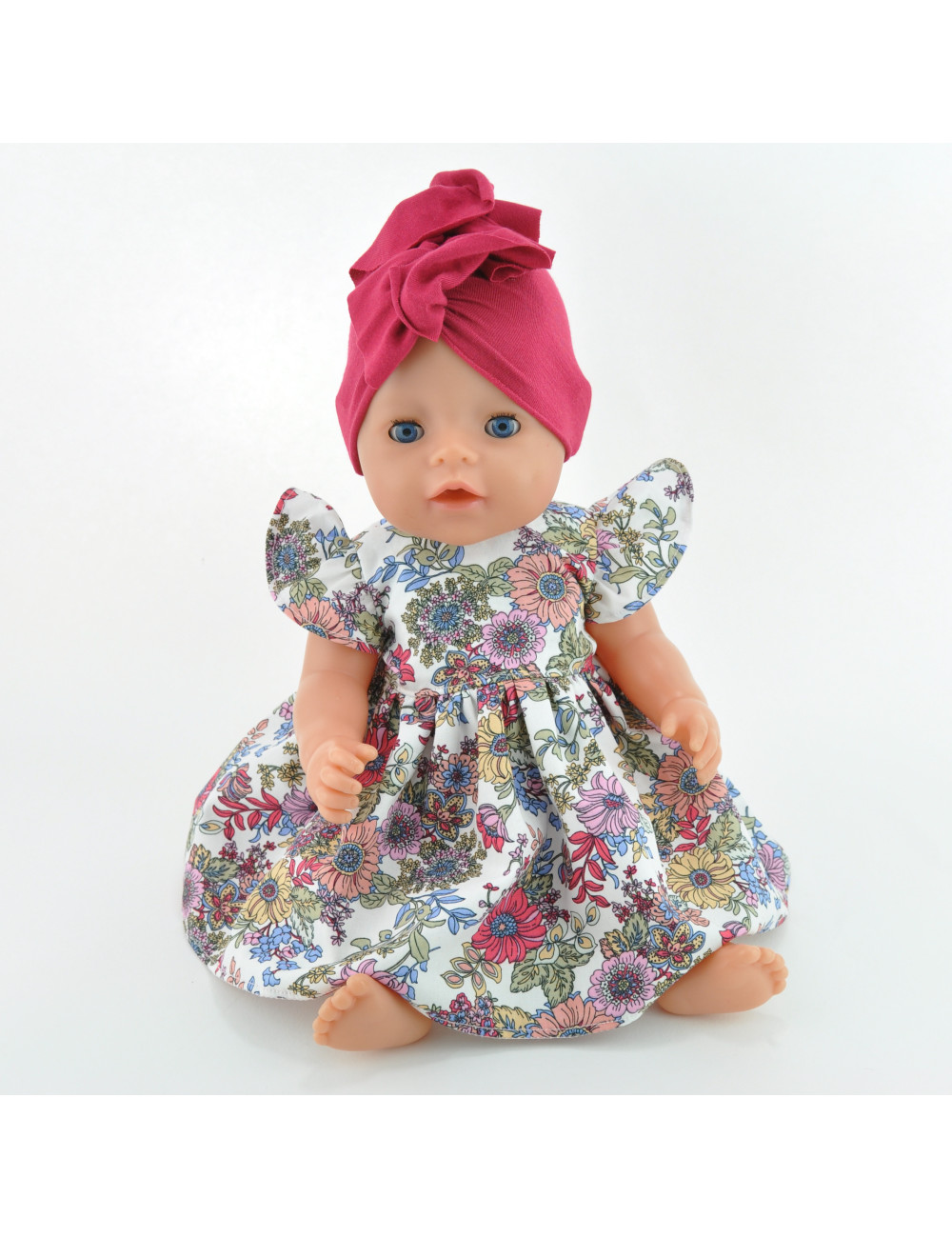 Przytullale Sukienka z turbanem dla lalki Baby Born 43 cm