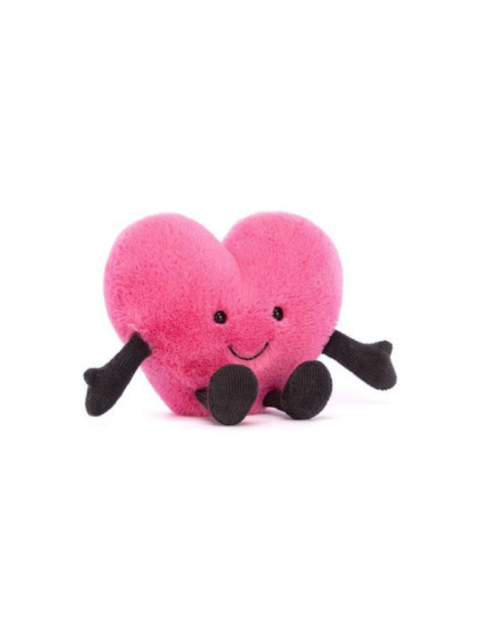Uśmiechnięte Serce Jellycat Różowe 13 cm