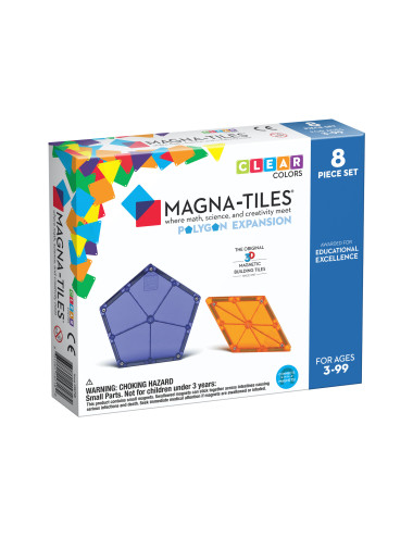 Klocki magnetyczne Magna-Tiles Polygons 8 el.