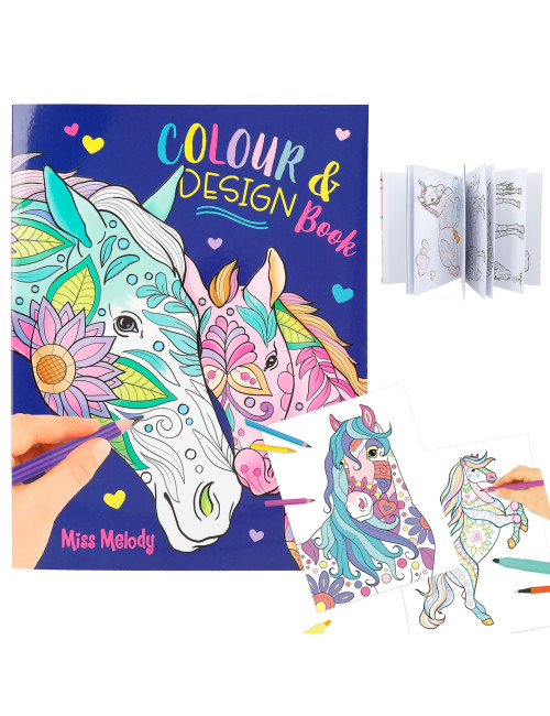 Kolorowanka Color & Design Miss Melody Depesche