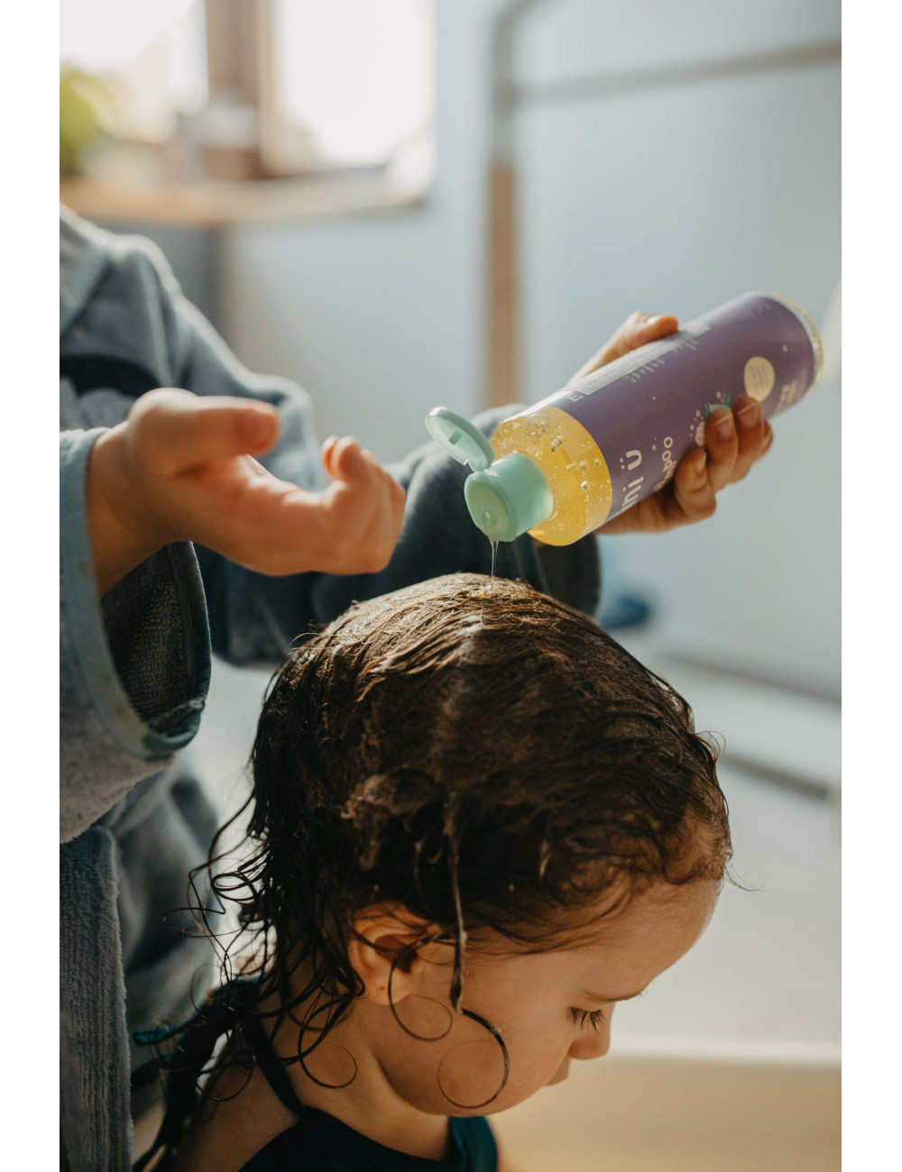 Naturalny szampon włosów dla dzieci i niemowląt Mini Ü