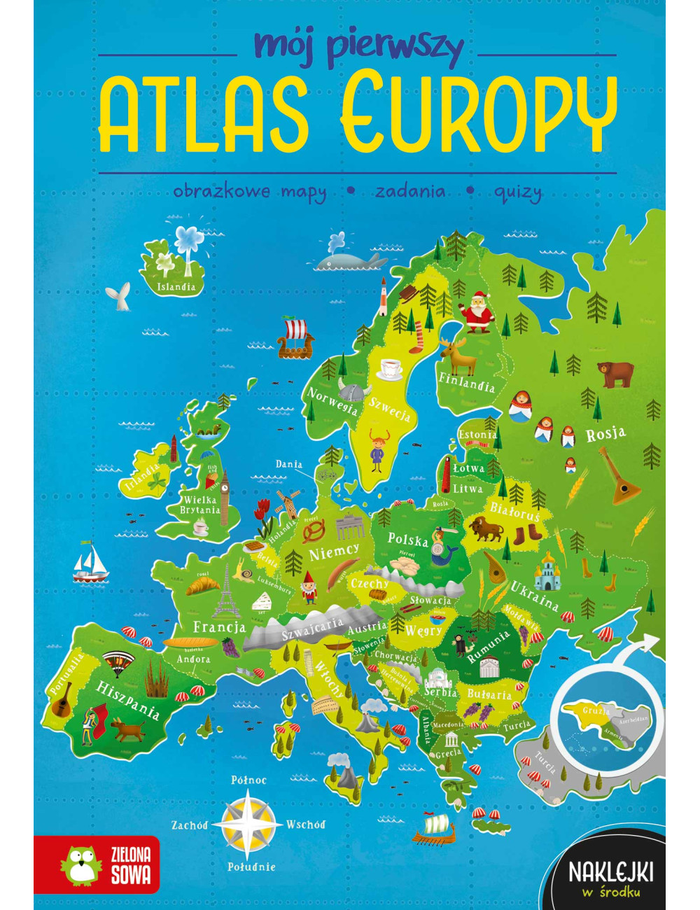 Mój pierwszy atlas Europy...