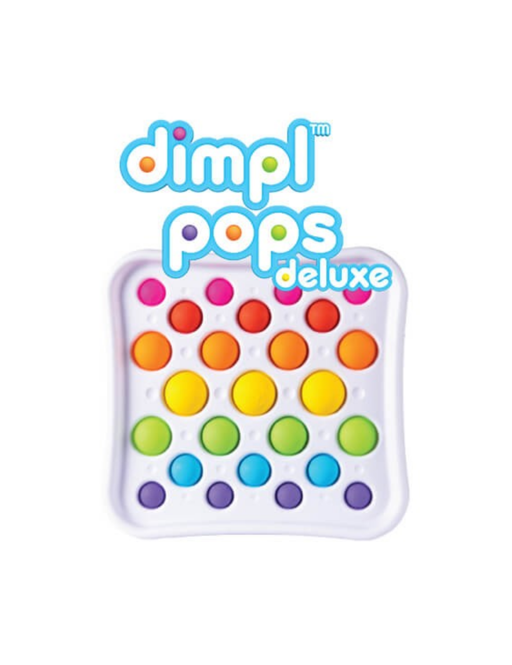 Kolorowe Bąbelki Dimpl Pops Deluxe Fat Brain Toys