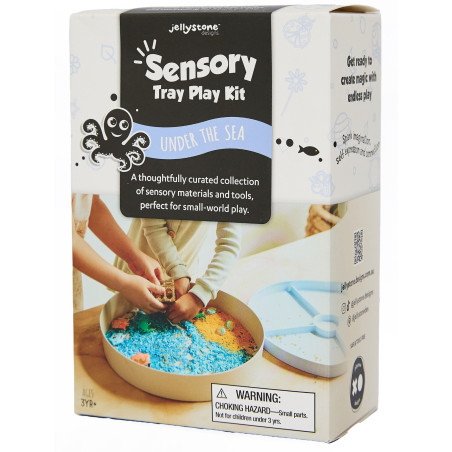 Zestaw sensoryczny Podwodny Świat, wkład do tacki sensorycznej Jellyston