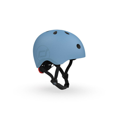 Kask dla starszych dzieci Scootandride M-L Steel
