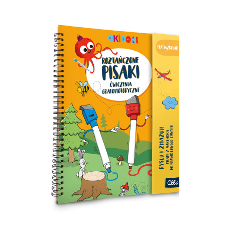 Roztańczone pisaki 4+ Okidoki Albi