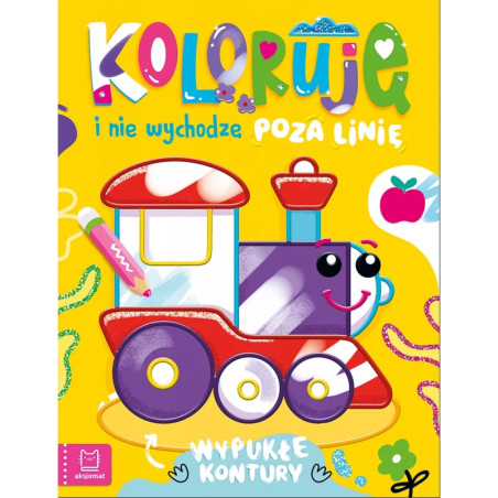 Koloruję i nie wychodzę poza linię - z lokomotywą Aksjomat
