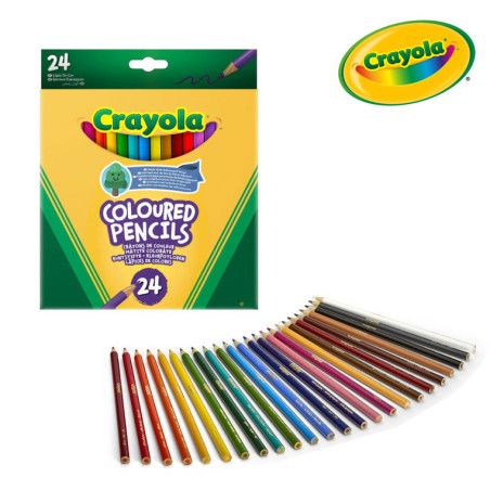 Kredki ołówkowe 24 kolory Crayola