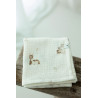 Bambusowa pieluszka muślinowa My Memi 65x65 alpacas