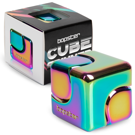 Fidget Cube Spinner bopster Wielokolorowy/Metaliczny
