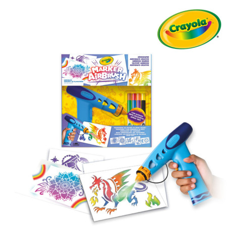 Aerograf dla dzieci airbrush 6+ Crayola