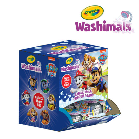 Figurki do malowania i mycia Psi Patrol 1szt. Crayola mix