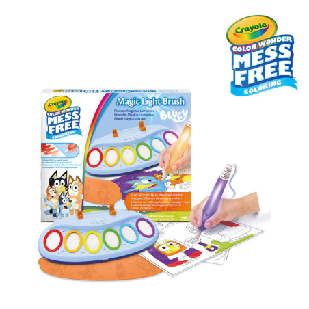 Magiczny pędzelek do malowania światłem Color Wonder Mess Free Bluey 3+ Crayola