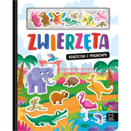 Zwierzęta. Książeczka z magnesami Aksjomat