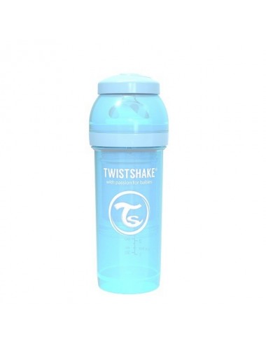 Butelka antykolkowa Twistshake 260 ml pastelowa niebieska