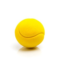 Piłka sensoryczna Rubbabu tenisowa żółta mała