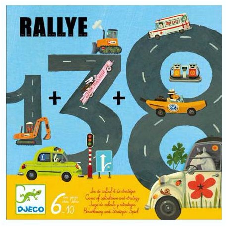 Gra planszowa Djeco Rallye