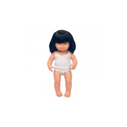 Lalka Miniland Dziewczynka Azjatka 38cm