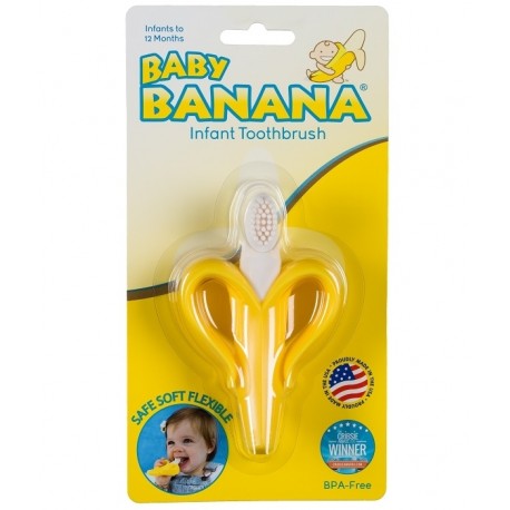Gryzak szczoteczka Banan Baby Banana