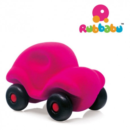 Samochód sensoryczny Rubbabu różowy