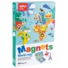 Magnetyczna układanka Apli Kids Mapa Świata