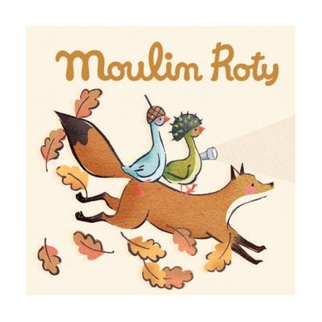 Krążki do projektora z historyjkami Moulin Roty Podróż Olgi