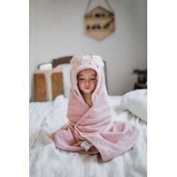 Ręcznik bambusowy Memi Powder Pink 85x85cm