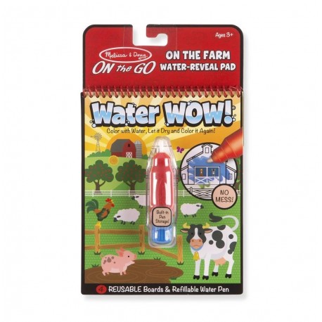 Kolorowanka wodna Water WOW! Farma, Melissa & Doug