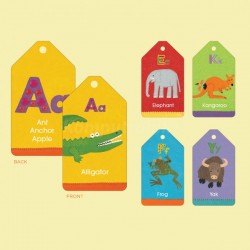 Karty do nauki alfabetu i literek Mudpuppy  Zwierzęta