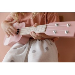Gitara Little Dutch różowa