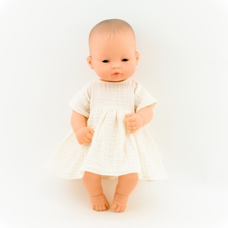 Ubranko Przytullale do lalki Miniland 38cm Sukienka RÓŻNE WZORY