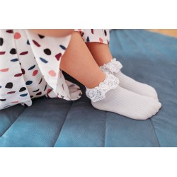 Skarpetki Mama's Feet Vintage Love Biały