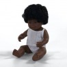 Lalka Miniland Dziewczynka Afroamerykanka 38cm