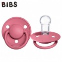 Uspokajający smoczek silikonowy Bibs De Lux Coral