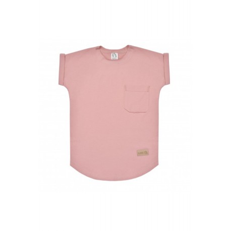 T-shirt z krótkim rękawem Tuss Pocket różowy