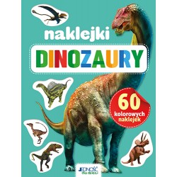 Dinozaury, 60 kolorowych naklejek, Jedność
