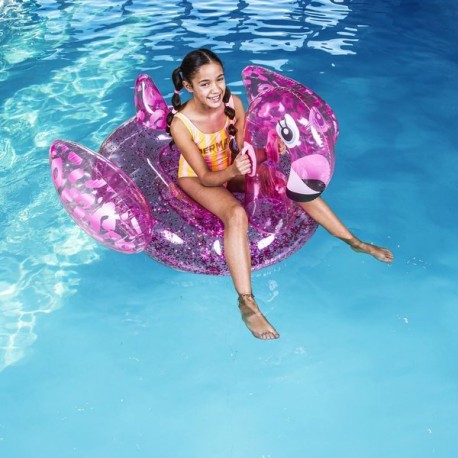 Dmuchany Flaming XL The Swim Essentials różowy