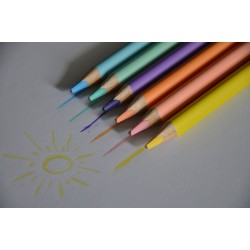 Kredki ołówkowe Jumbo Apli Kids Pastel