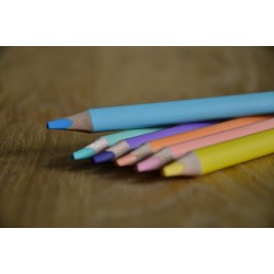 Kredki ołówkowe Jumbo Apli Kids Pastel