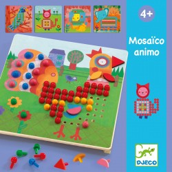 Mozaika Djeco Animo - Kolorowe obrazki