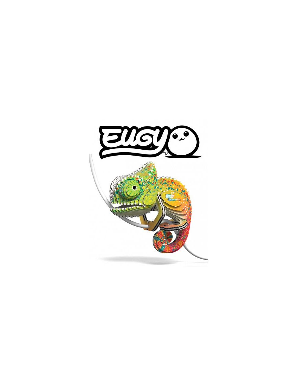 Eko Układanka 3D Eugy Kameleon