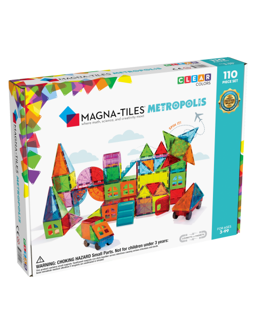 Klocki magnetyczne Magna-Tiles Metropolis 110el.