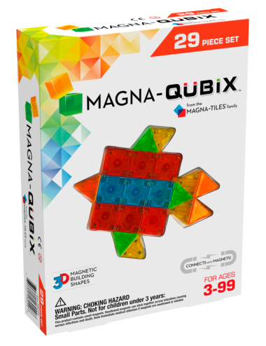 Klocki magnetyczne Magna-Tiles Magna-Qubix® 29el.
